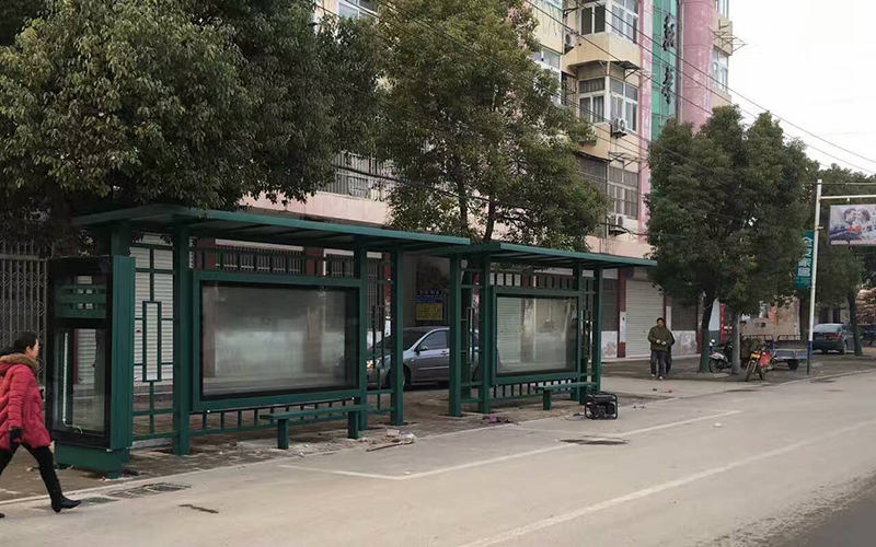 候車(chē)亭安裝